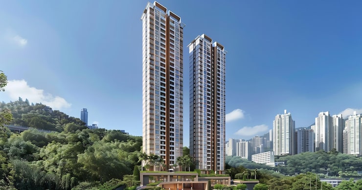 Sun Regalia under construction 3 and 4 BHK luxury apartments on Sinhagad Road Pune